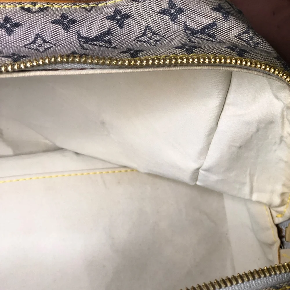 Vintage Denim Louis Vuitton Satchel - Picture 11 of 17